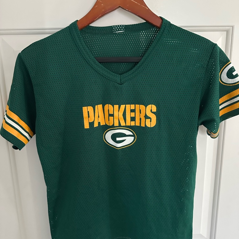 Green Packers Mesh Jersey